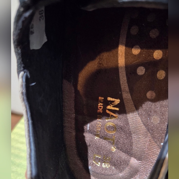 Women's Elios Beije Lizard With Black Leather & Cheetah Laces, Size 7 - Picture 3 of 16